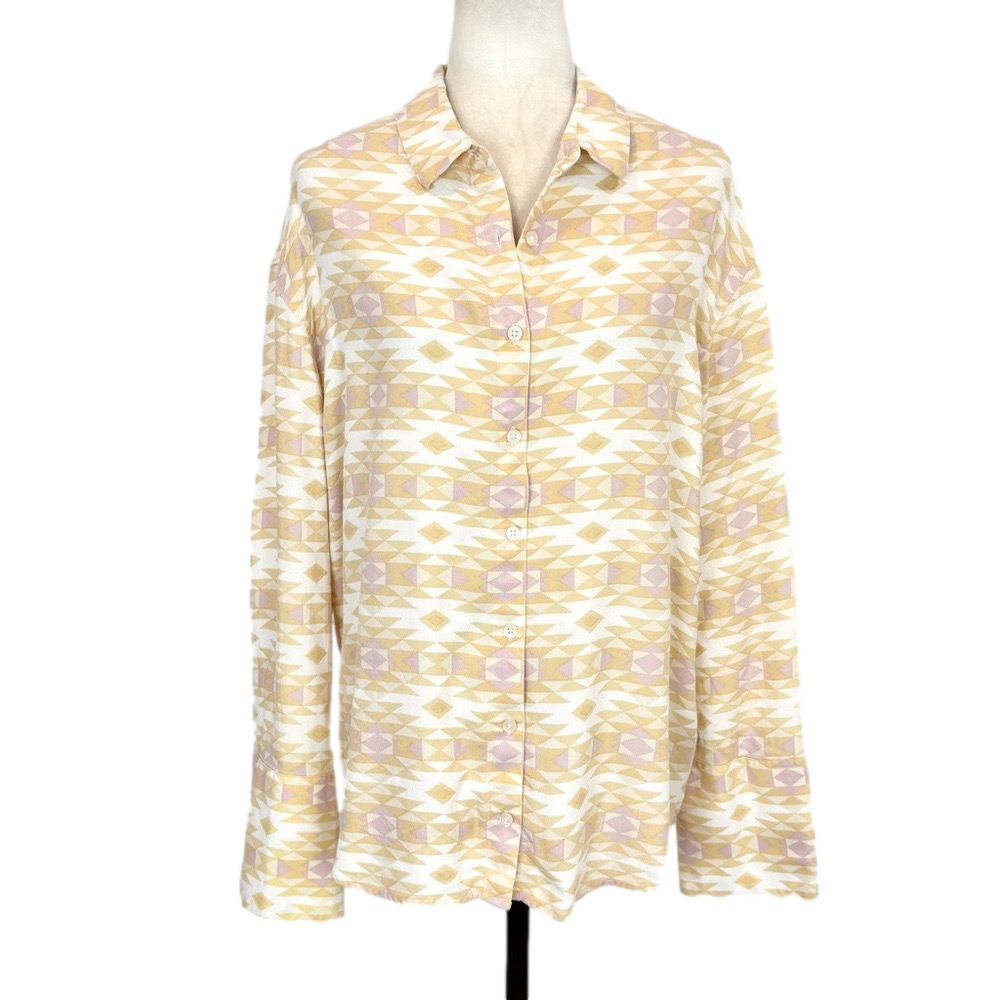 Icone yellow Southwestern shirt
